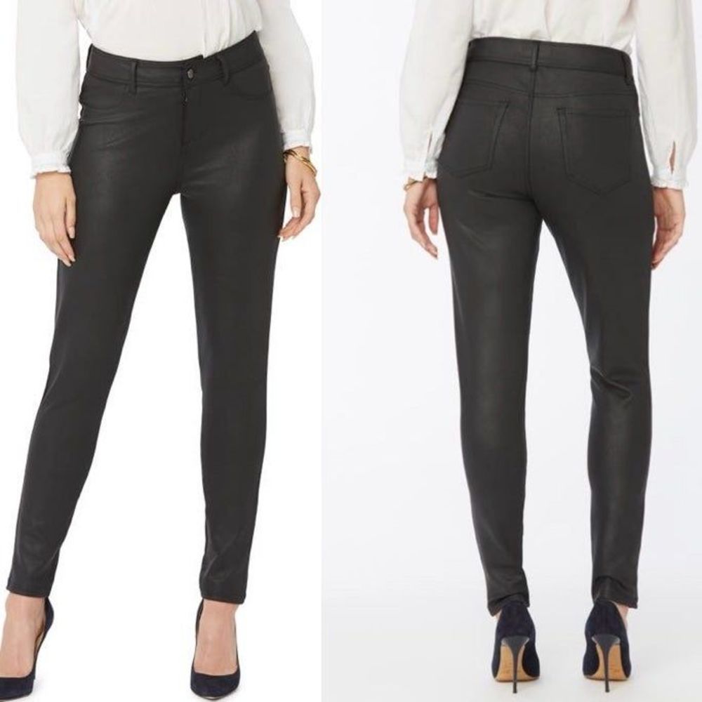 NYDJ 5 Pocket Faux Leather Look Legging